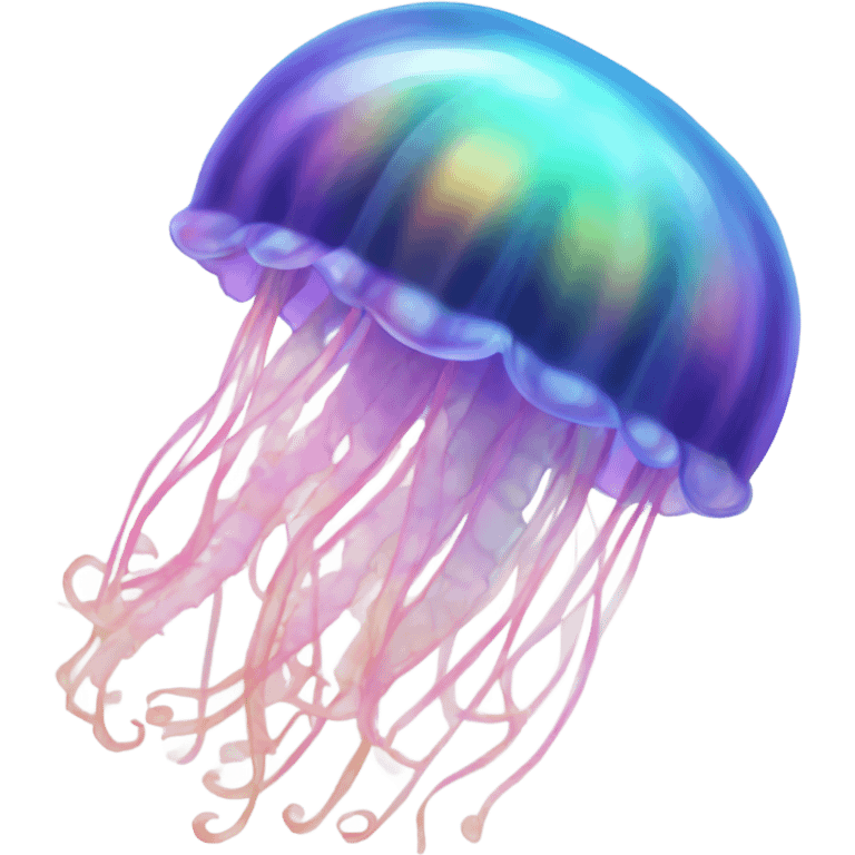 iridescent jellyfish emoji