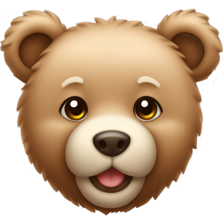 cute teddy bear emoji