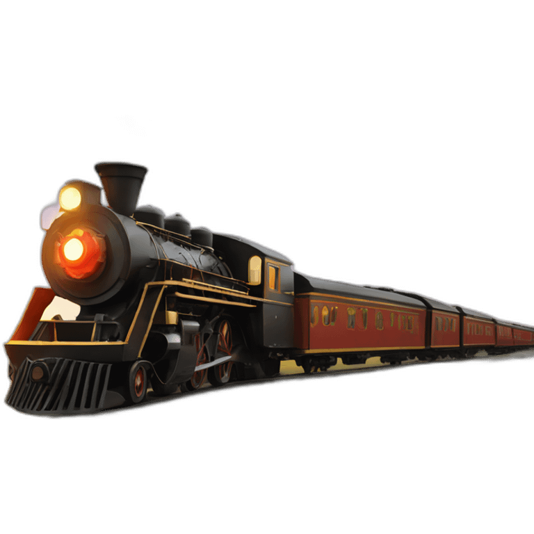 merge steam train emoji with fire from funnel emoji