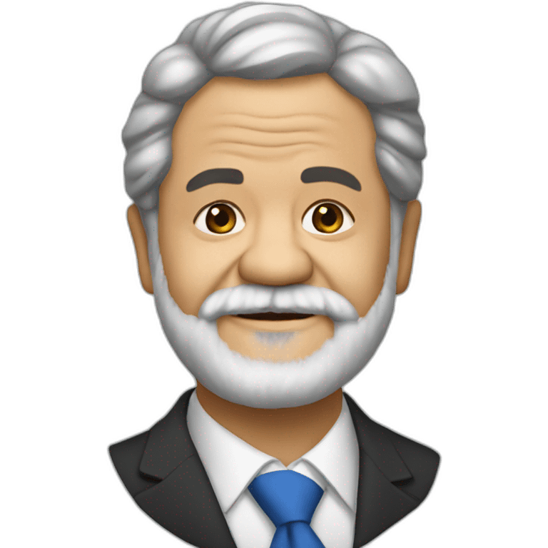 Lula presidente of Brazil emoji