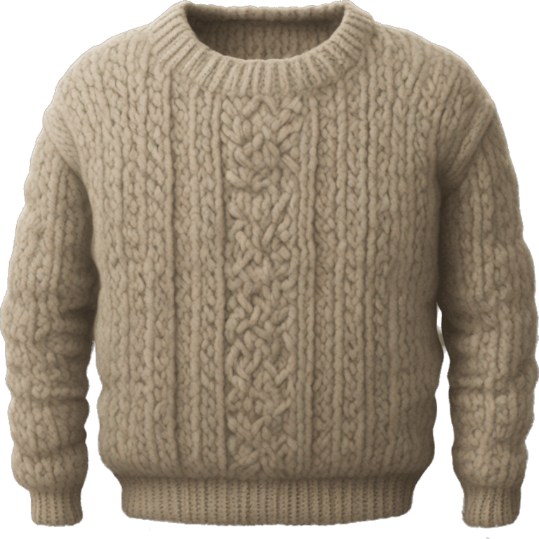 Aran jumper emoji