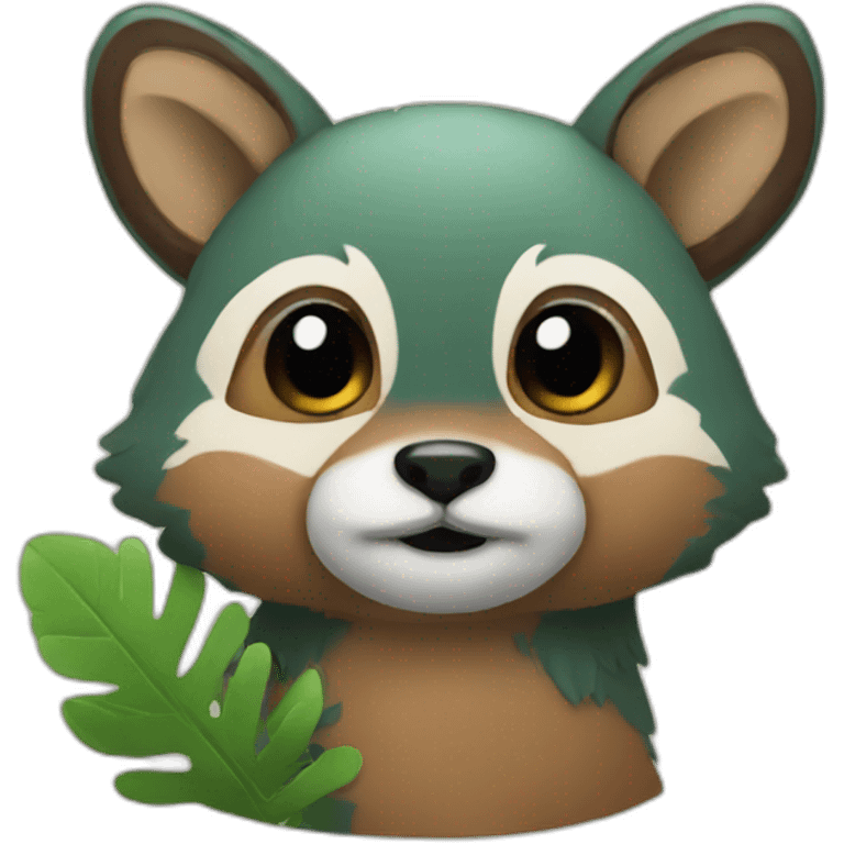 forest animals emoji