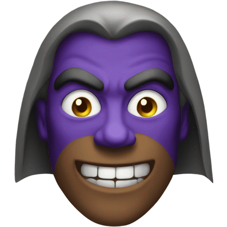 Evil villain  emoji