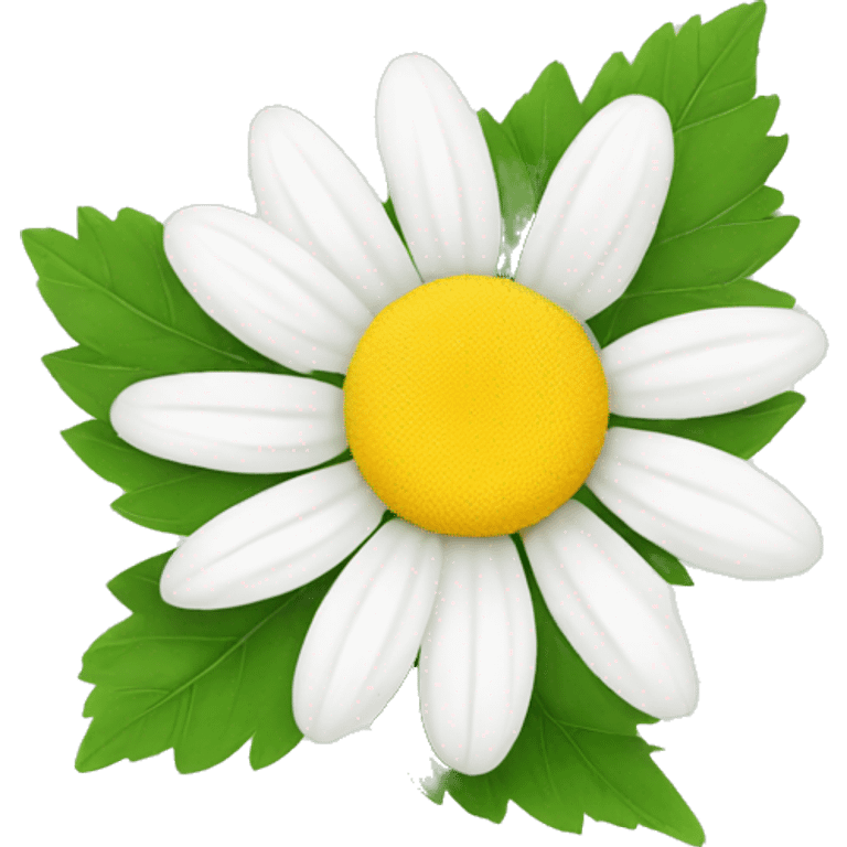 CHAMOMILE with leaf emoji