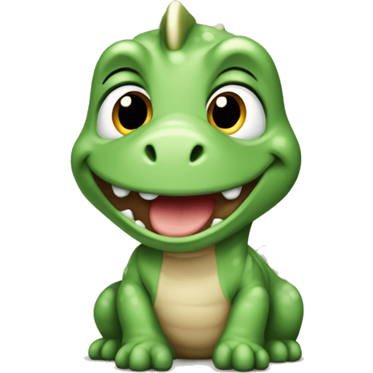 Bébé Dinosaure tout mignon  emoji