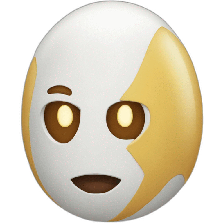 El huevo enmascarado emoji