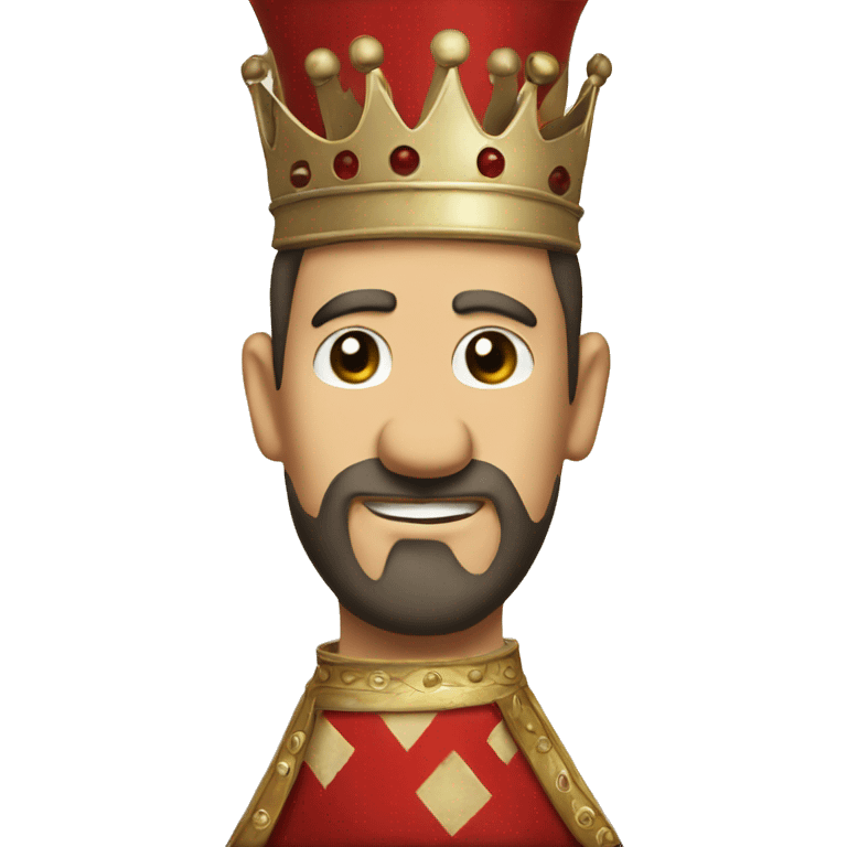 deck of cards, king emoji