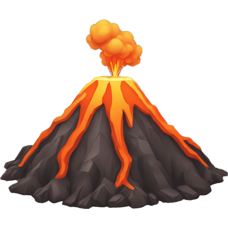 volcano  emoji