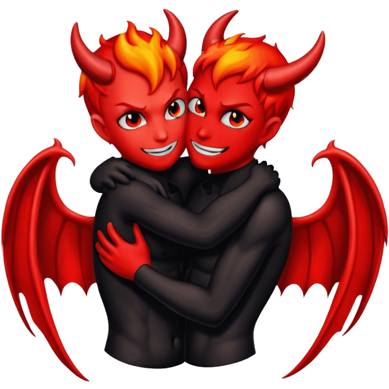 Devil love  emoji