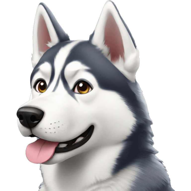 husky emoji