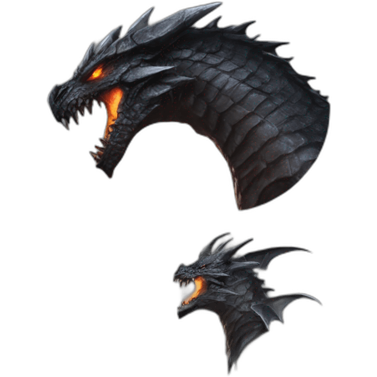 skyrim dragonborn vs alduin emoji