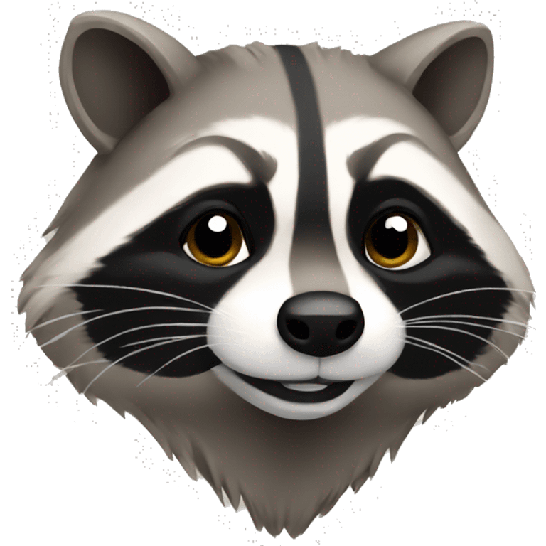 raccoon emoji