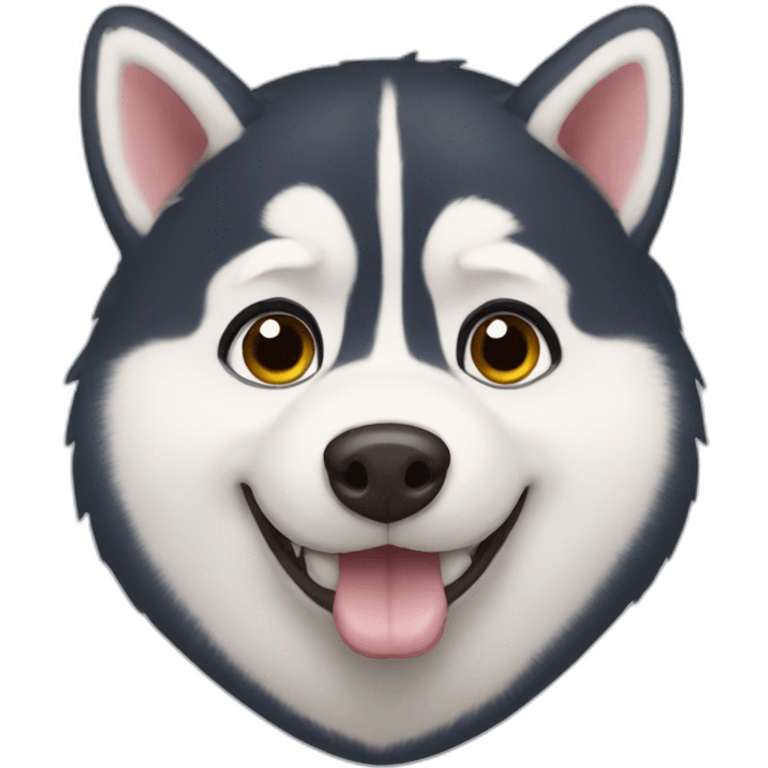 husky pig  emoji