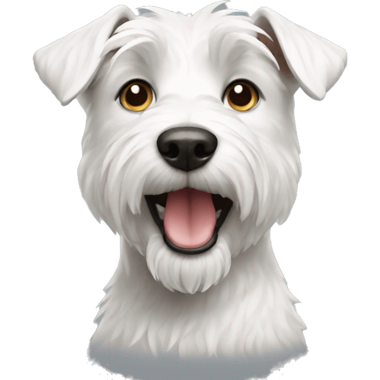 White terrier emoji