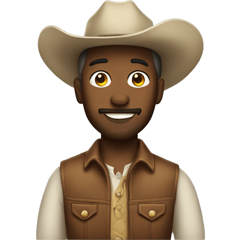 man with a cowboy hat emoji