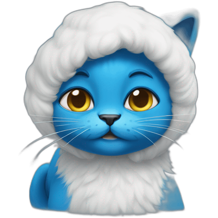 Smurfcat emoji