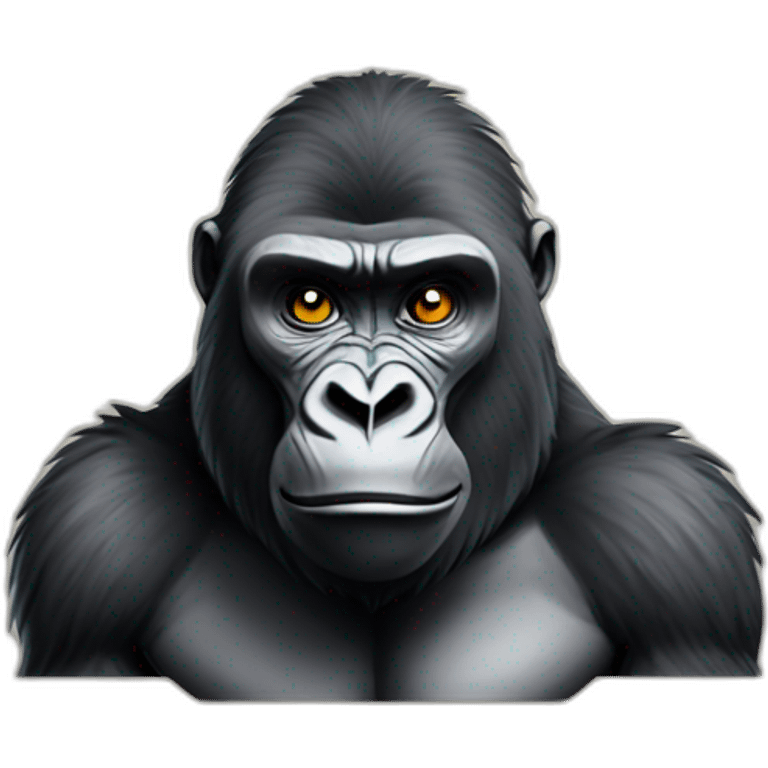 a gorilla using Marouane emoji