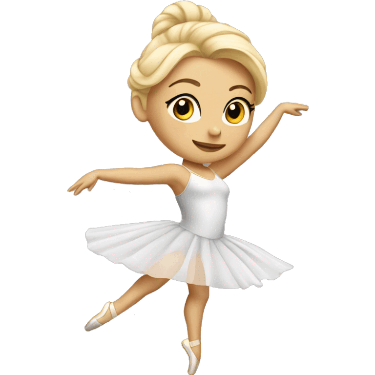 blond ballet dancer emoji