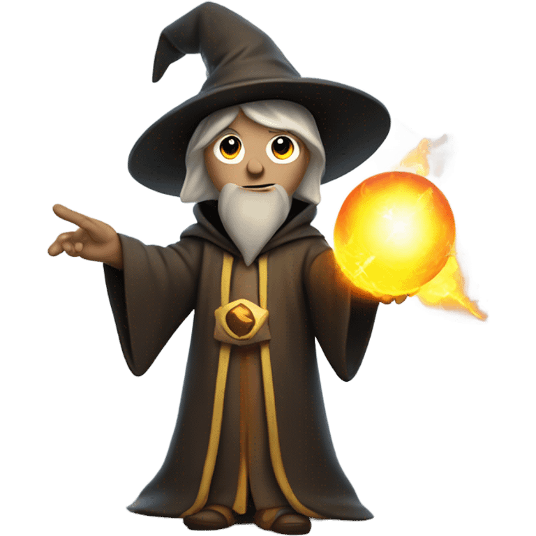 wizard holding a bomb emoji