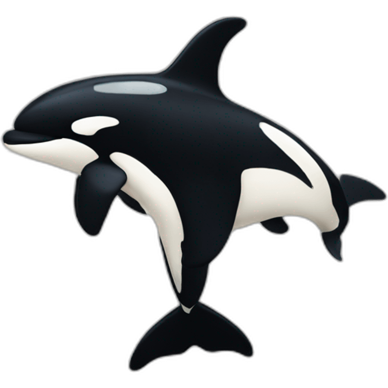 Simplified orca emoji