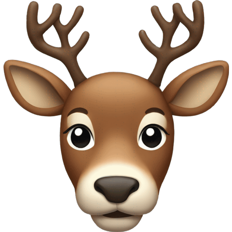 reindeer emoji