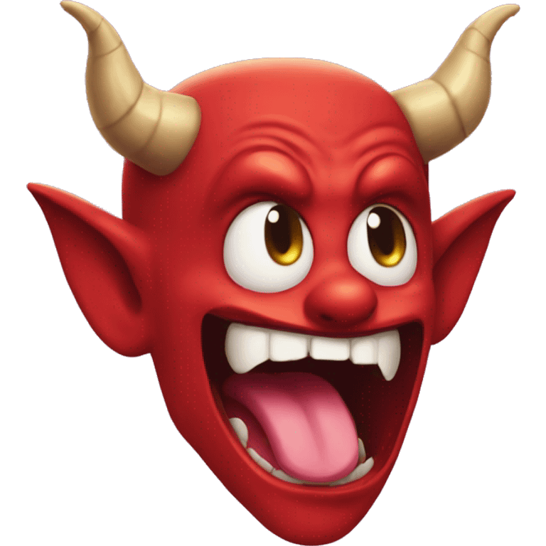 devil with tongue out emoji