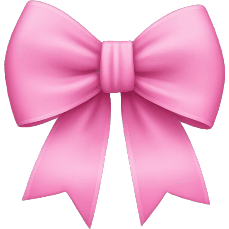 Pink bow emoji