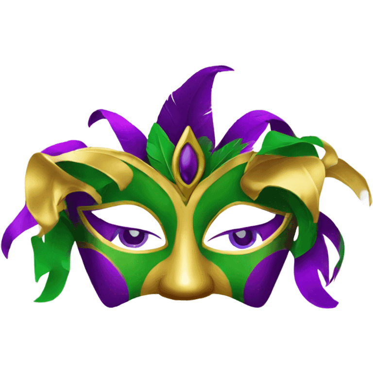 Mardi Gras emoji