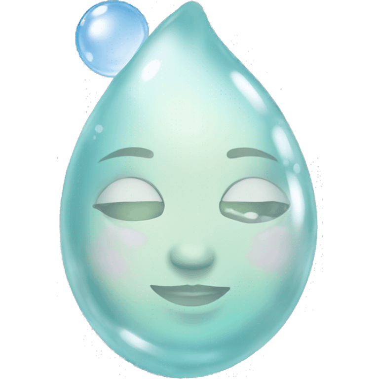 Bubble skincare  emoji