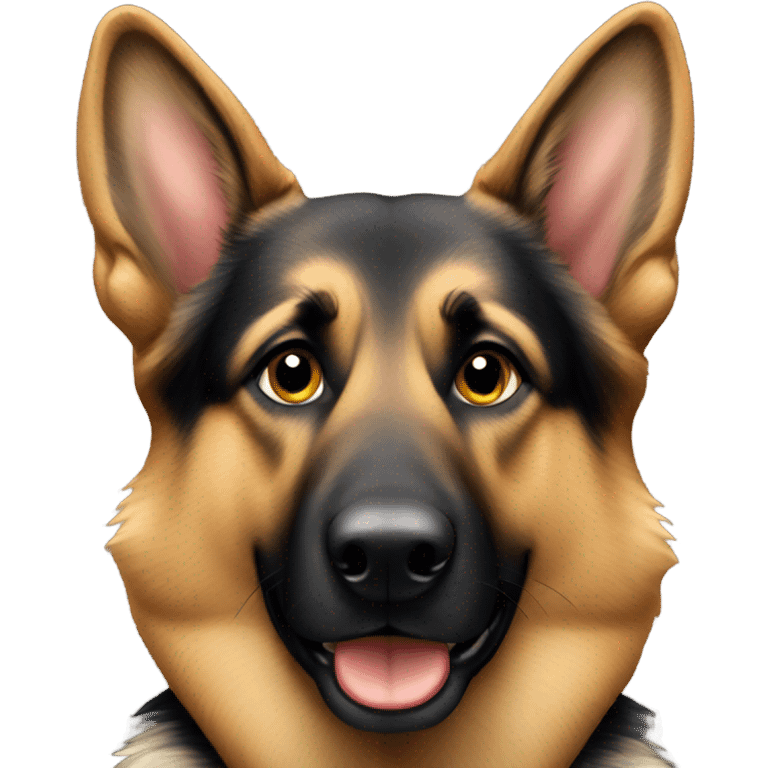 German shepherd  emoji