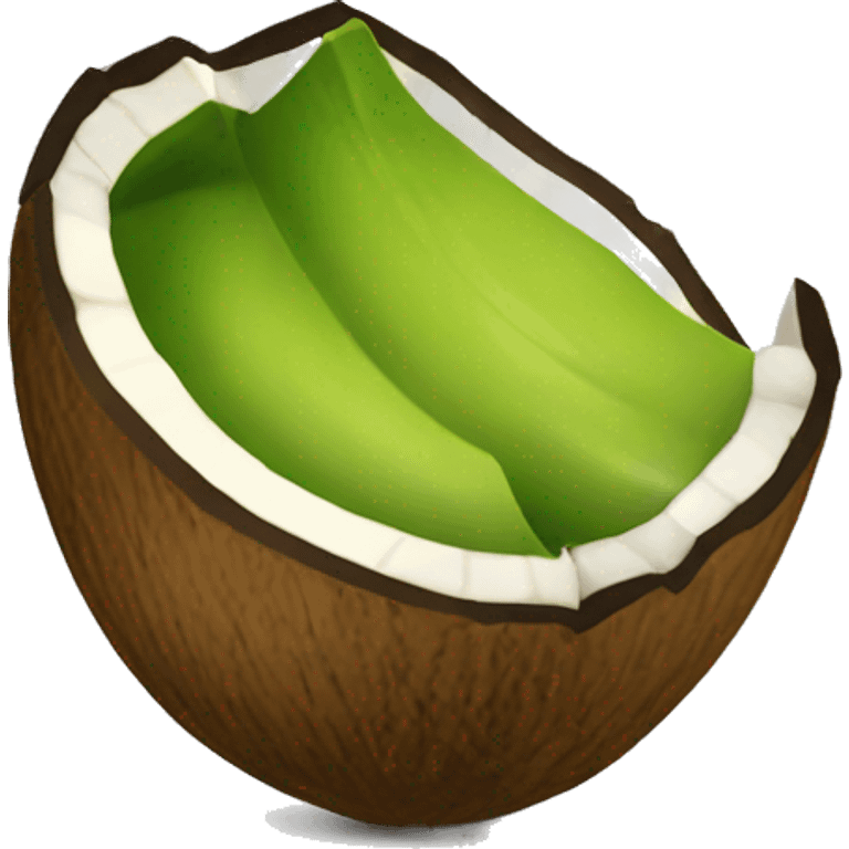 no allowed coconut fruit sign emoji