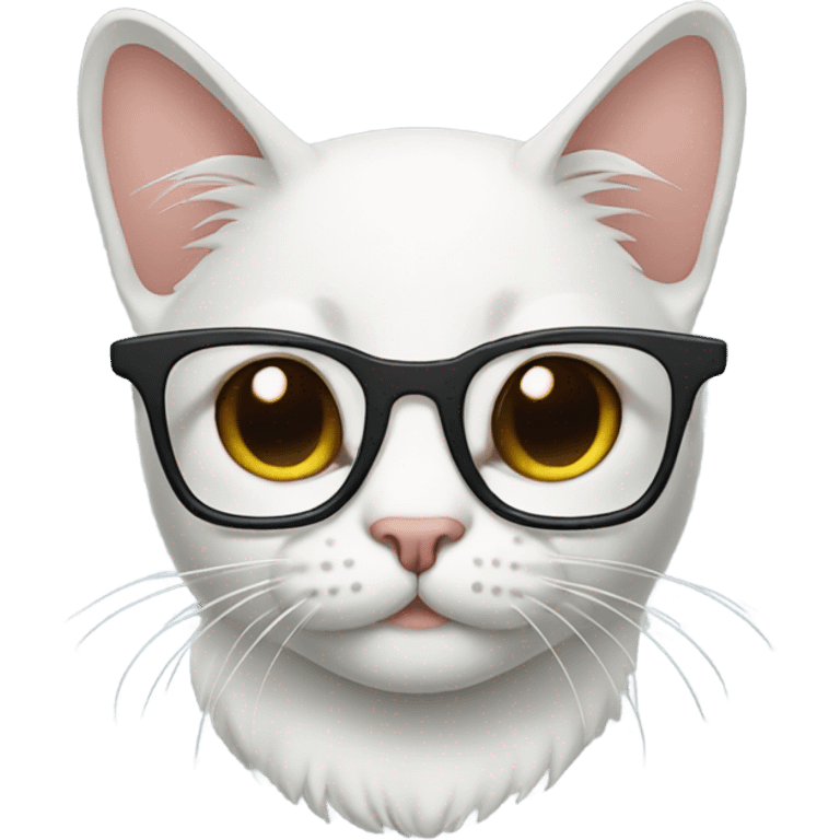 Cat With a glasses emoji