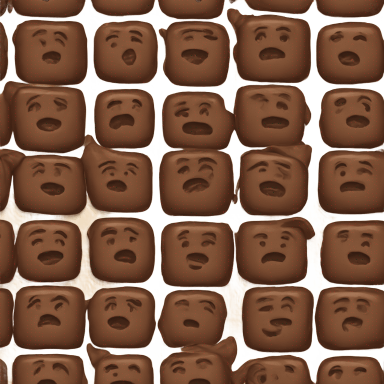 brownie emoji