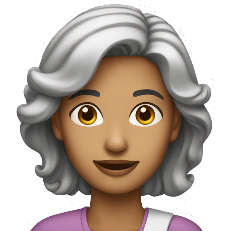 a woman 40 years old emoji