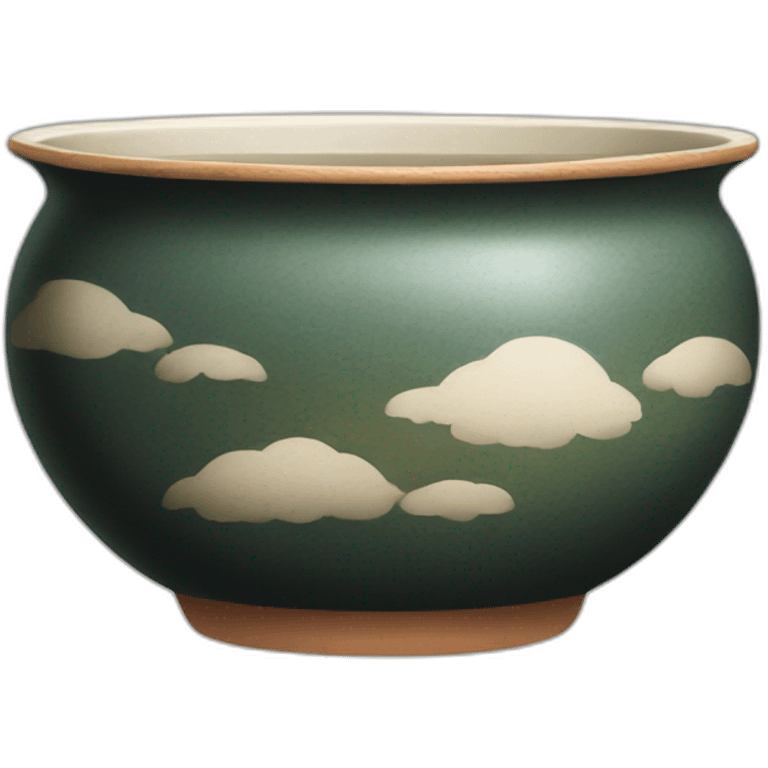 Japanese pot bowl emoji