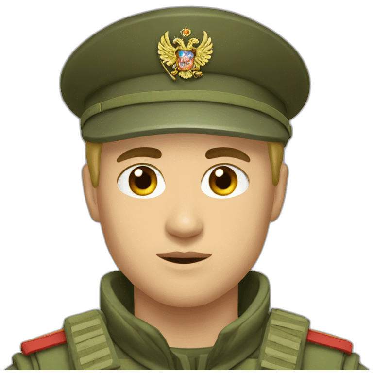 Russian Soldier Tiger emoji