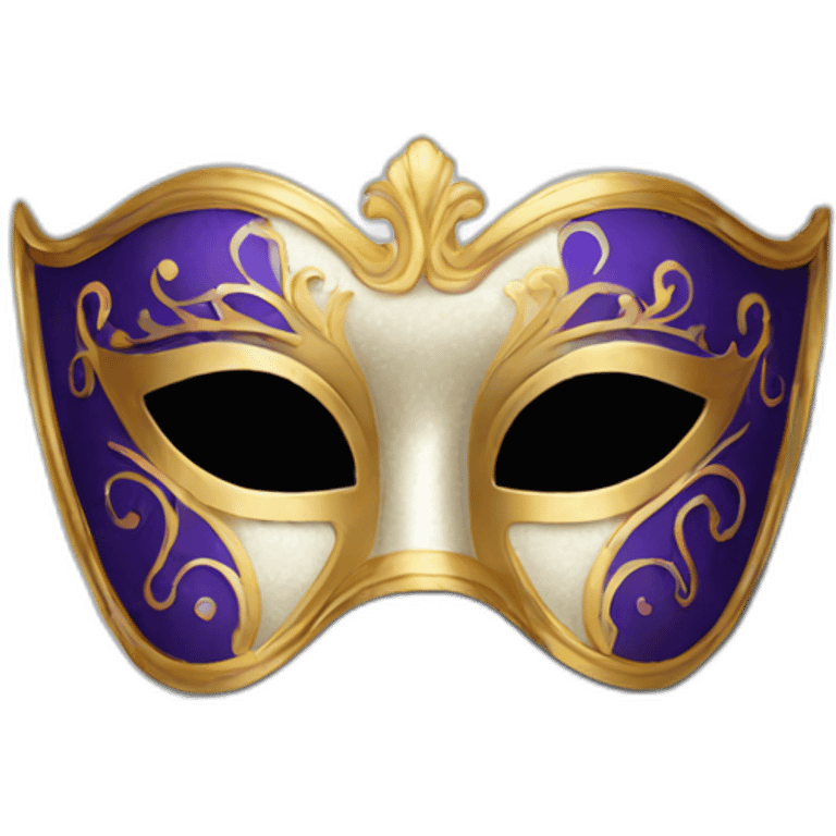 Masquerade mask emoji