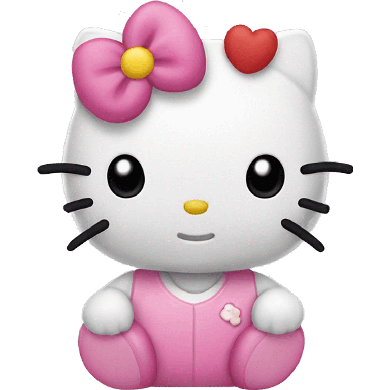 Hello kitty emoji