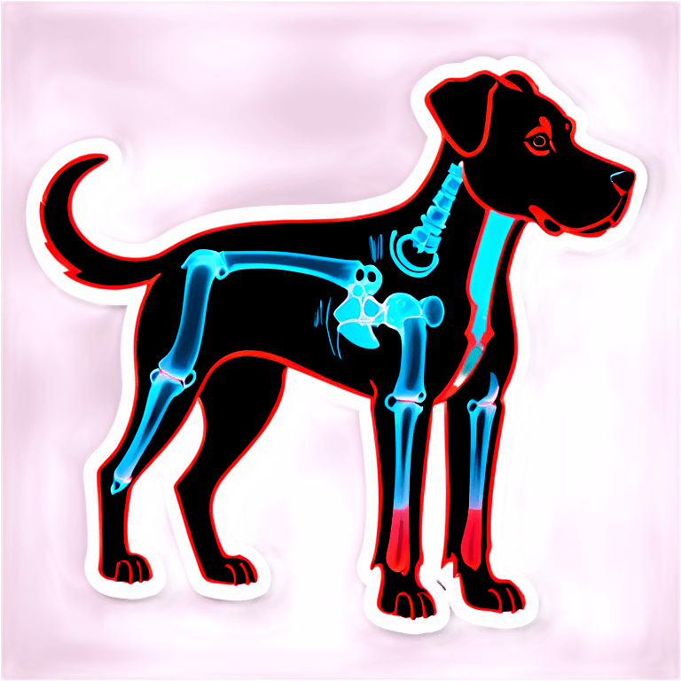 Dog X-rays emoji