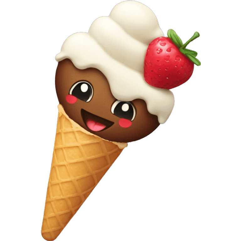 ice cream emoji