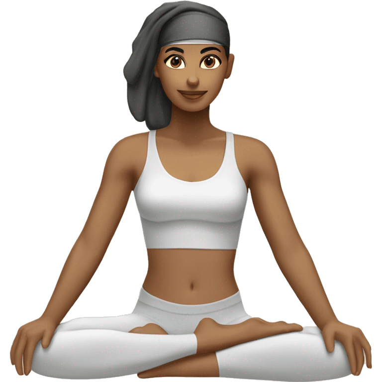 egyptian pilates girl emoji