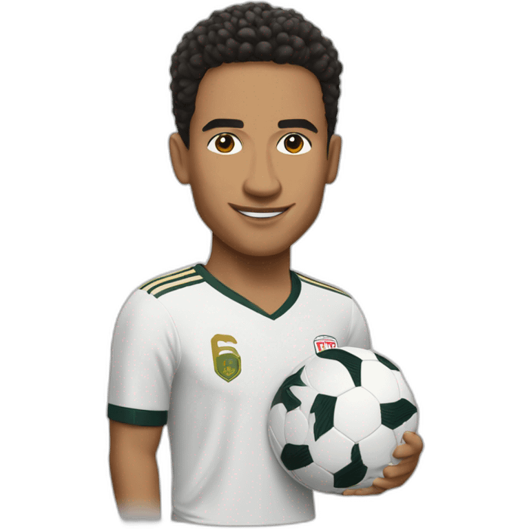 Soccer player Jamal musiala emoji