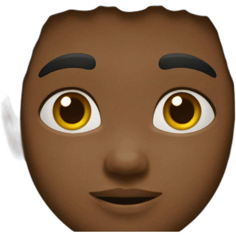 Niño negro emoji