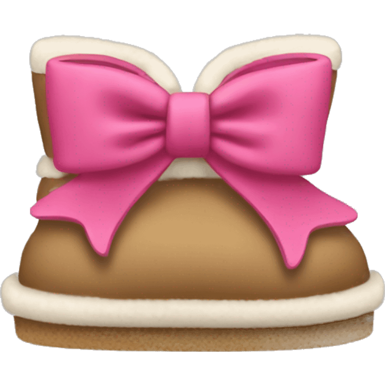 Ugg with bow emoji