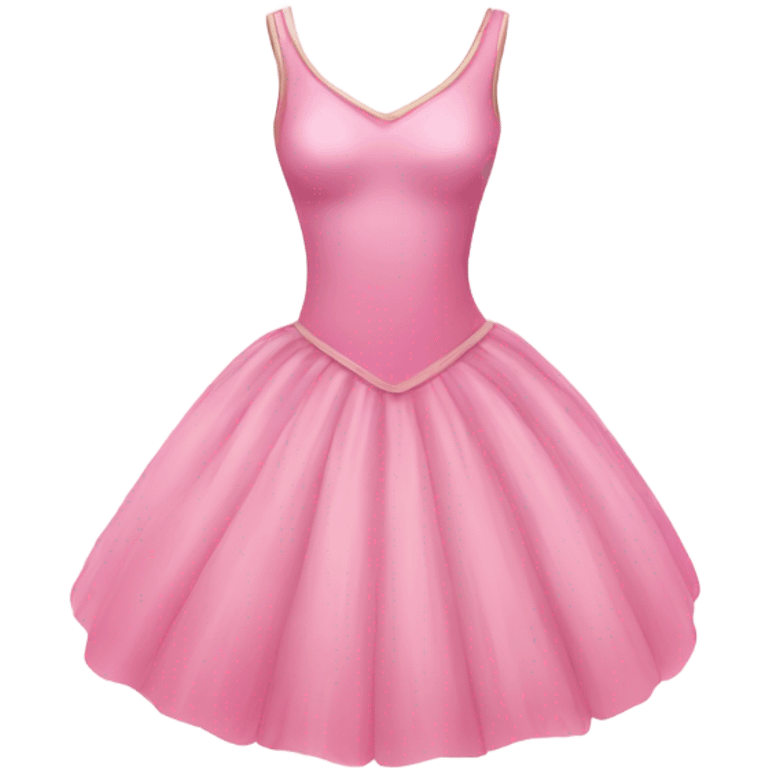 pink ballerina dress emoji