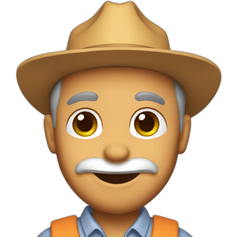 Fox farmer emoji