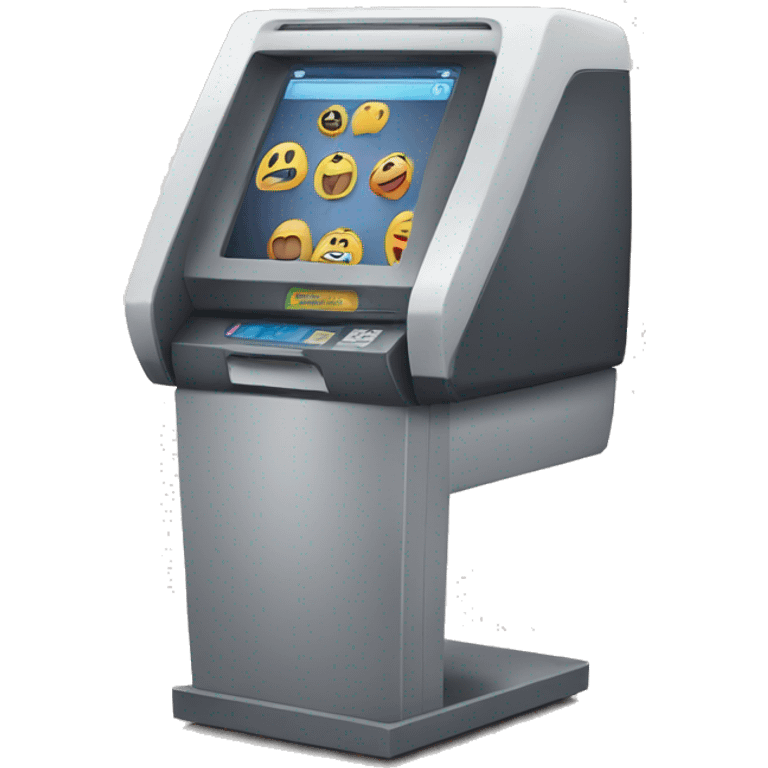 Self checkout  emoji