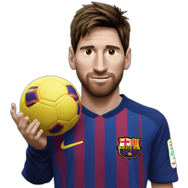 Messi inteligente emoji