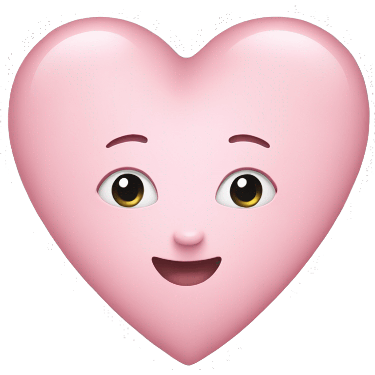 light pink heart emoji emoji