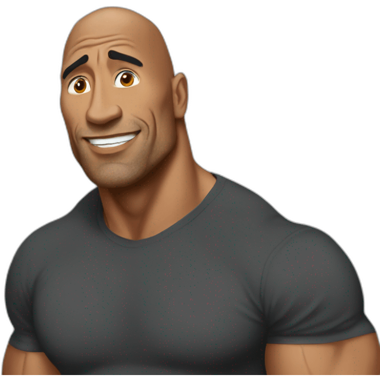 the rock emoji